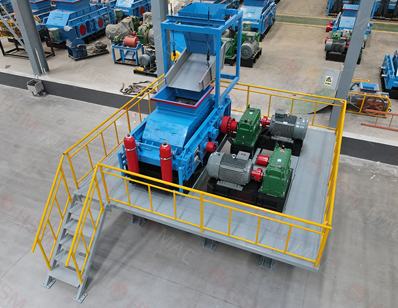 液压对辊破碎机