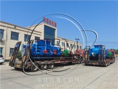 两台1810型液压对辊破碎机一起发往河北秦皇岛 