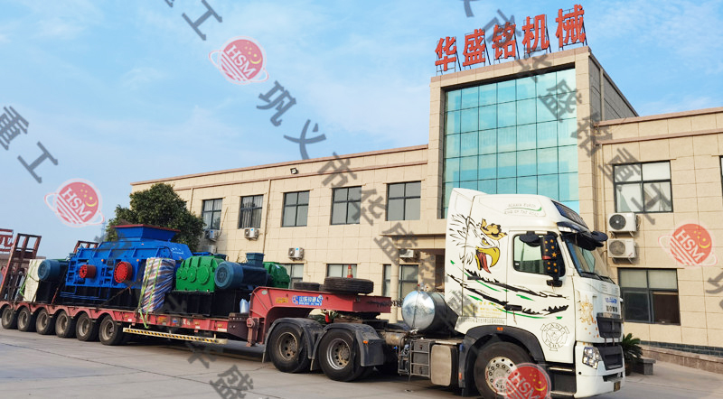 钾长石制砂机发货现场