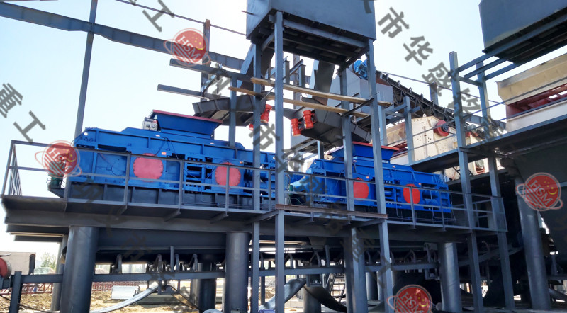 石榴石制砂机案例现场